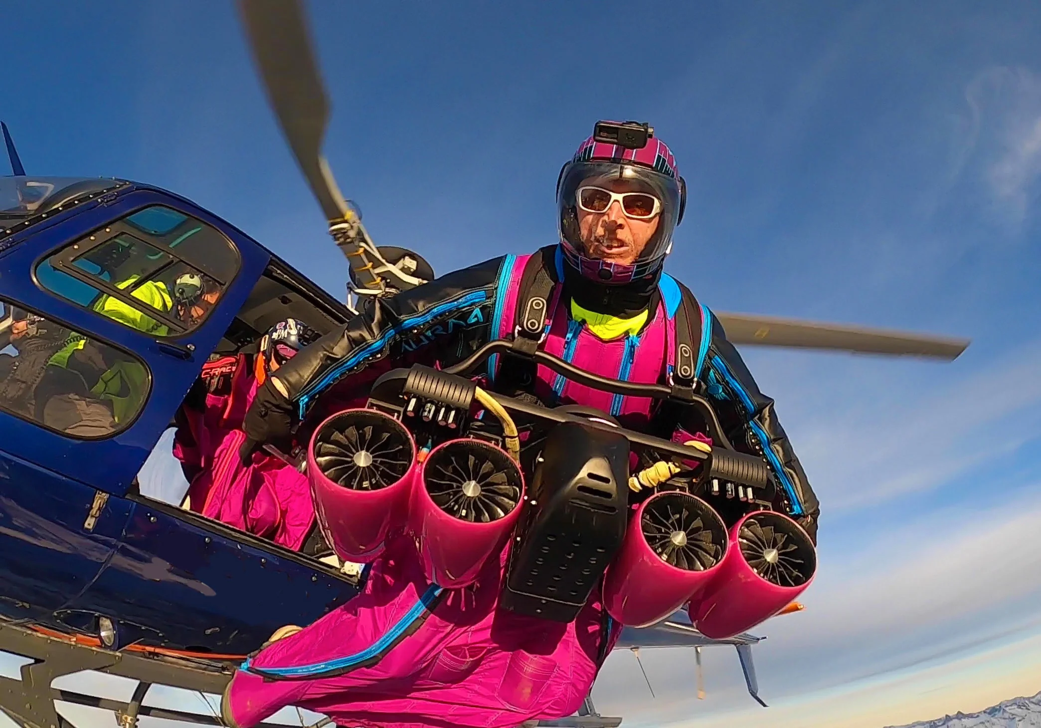 Le projet de vol en wingsuit autonome E-Wings SkyVibration