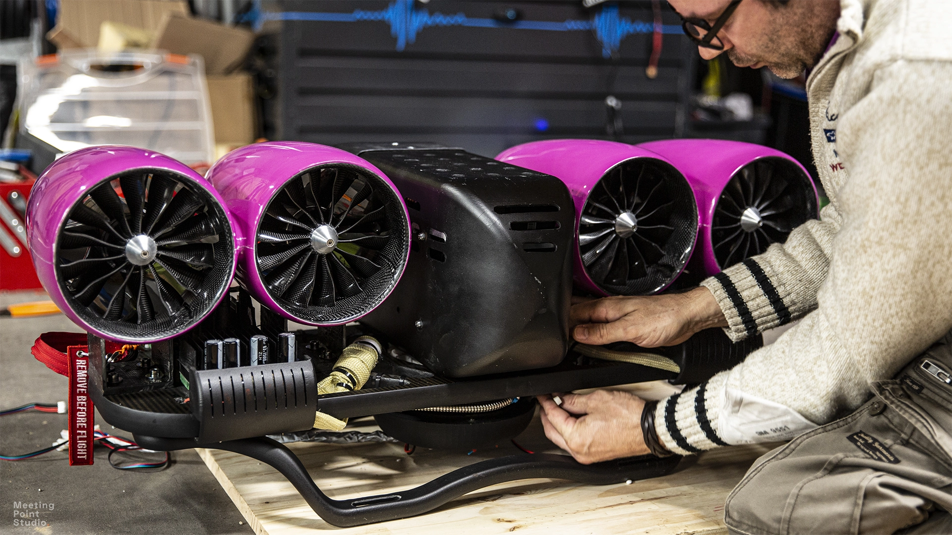 Aperçu du projet de vol humain autonome E-Wings en wingsuit