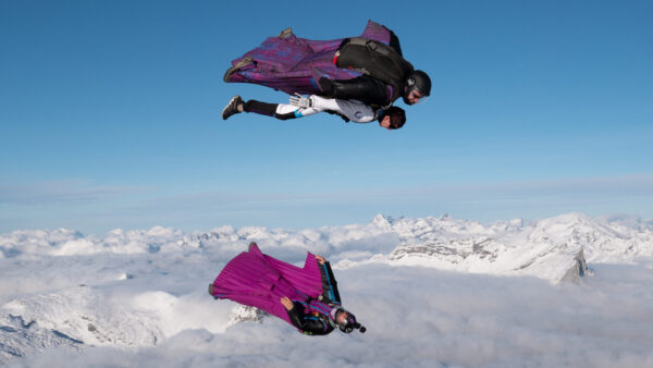 vol en tandem wingsuit