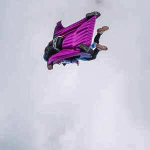 Tandem Wingsuit jump over Spa Belgium