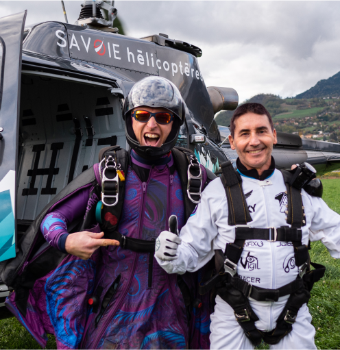 SkyVibration - Tandem wingsuit flight