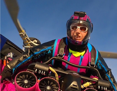 SkyVibration - Vol en wingsuit tandem