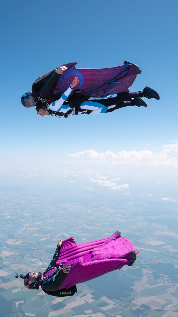 Saut en wingsuit tandem à Chalon Sur Saone