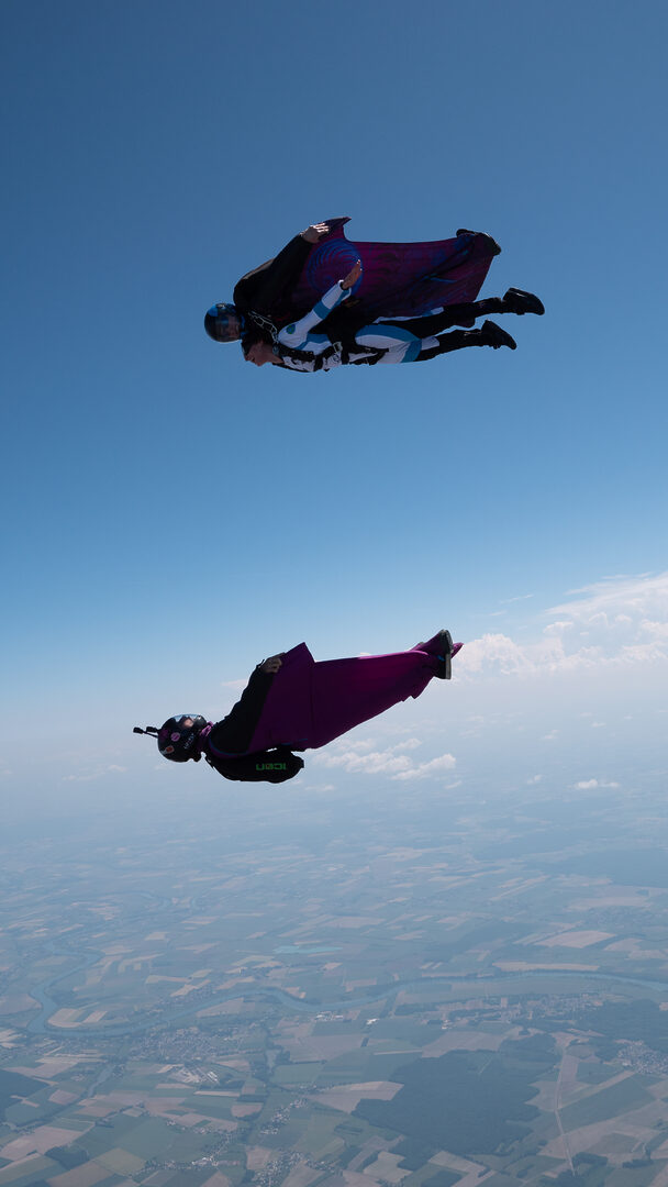 Saut en wingsuit tandem à Chalon Sur Saone