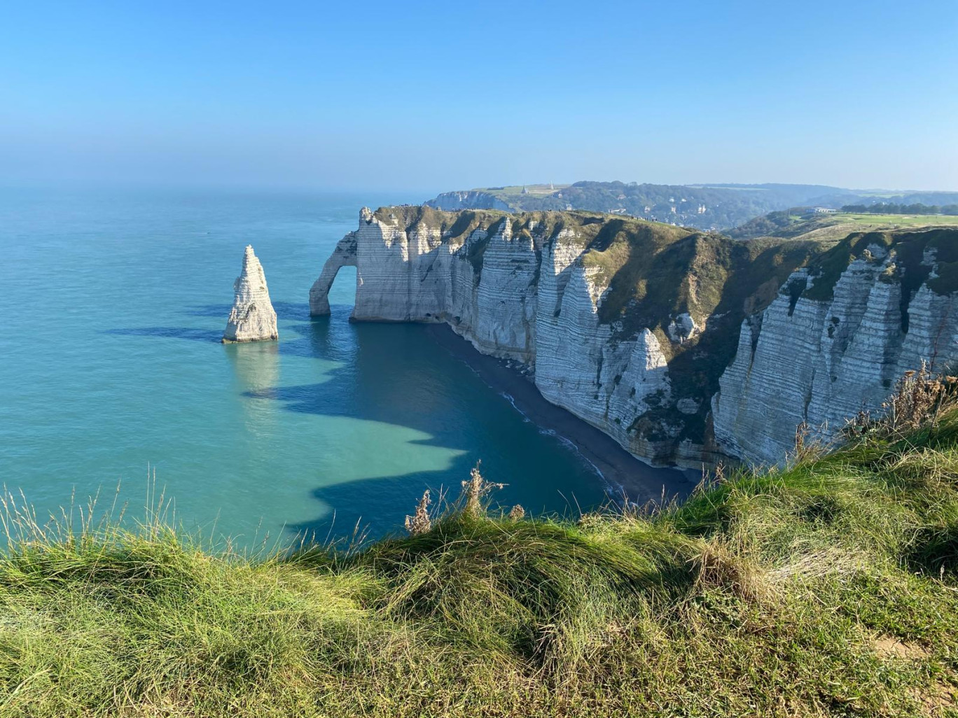 ettretat normandie saut en parachute