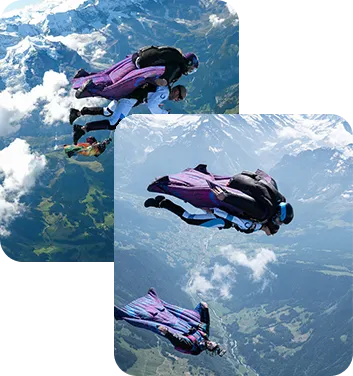 SkyVibration - Tandem wingsuit flight