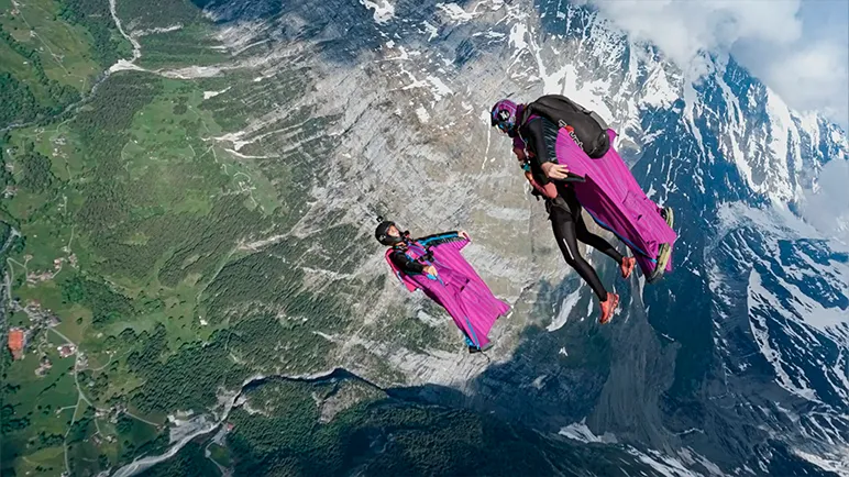 SkyVibration - Tandem wingsuit flight