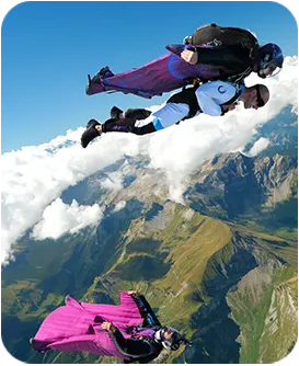 SkyVibration - Tandem wingsuit flight