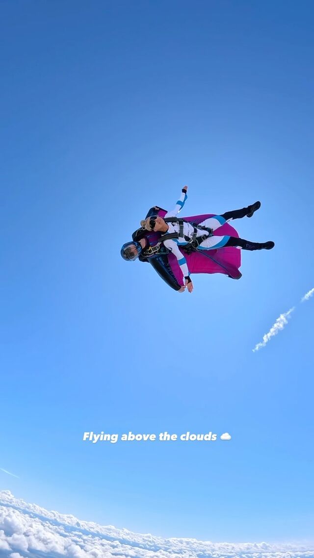 First Tandem of the season ! ☁️

Carried out in Chalon-sur-Soane with our crack team!

Congratulations Rebecca to for taking flight with us. The skies opened up for an incredible and memorable adventure. 🌟 @her.rh 

May this new season be filled with adrenaline, smiles and unforgettable moments!

#FirstJump #TandemWingsuit #NewSeason #Adventure #wingsuit #cloud #fly #flysuit #wingsuitflying #cloudscapes #skyvibration #adventures #clouds #wingsuittandem