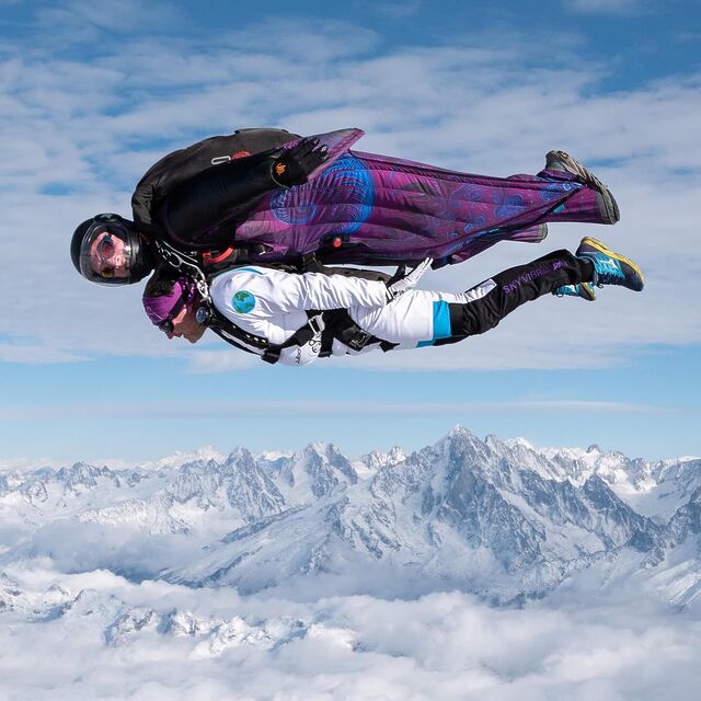 «Love is in the air» 😍💕

Last year, we had the pleasure of organising a surprise for Gilles, at Barbara’s request... 
A tandem wingsuit where Gilles had the pleasure of launching himself into the air with a fabulous sky facing Mont Blanc at 6000m altitude...

If there’s one thing Gilles understood that day, it’s that « an exceptional woman deserves an exceptional request.... ».

When love gives you wings, all you can say is « YES » ! 

💜 For Valentine’s Day, give your other half an exceptional gift! 📲 Book a flight directly online at : https://skyvibration.com/ ( link in bio)

#skyvibration #wingsuit #winsuits #skydiver #skydiving #sky #helicopter #valentinday #valentines #valentinsdaygift #giftideas #gift #giftvoucher #giftvalentineday